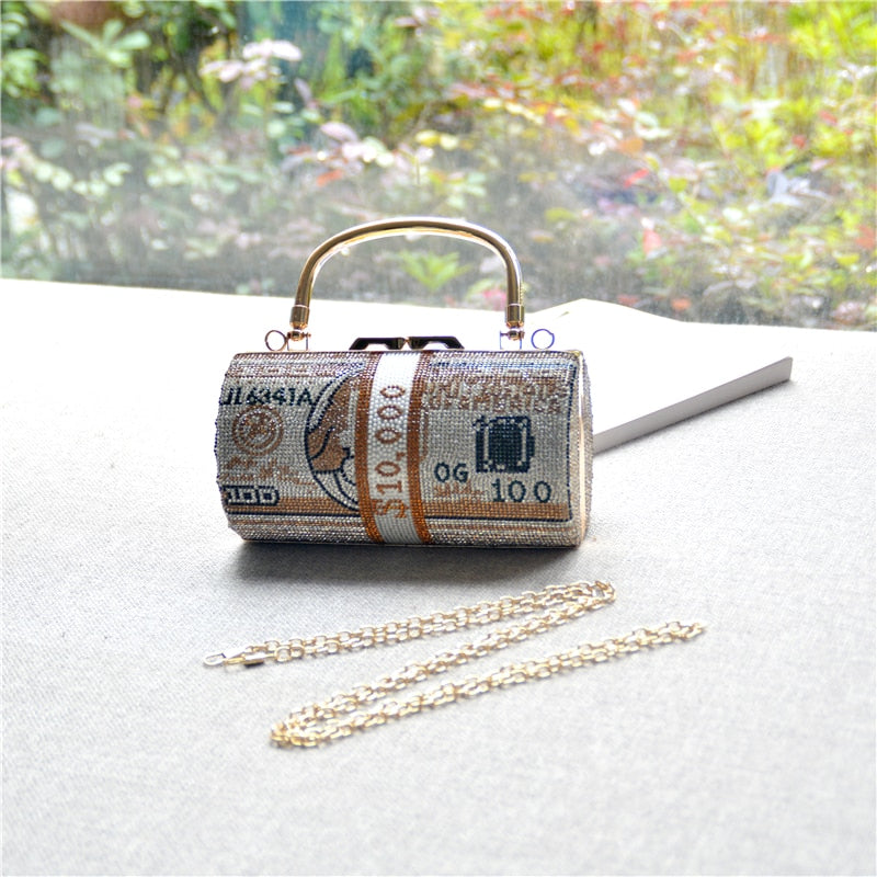 Money best sale bling bag